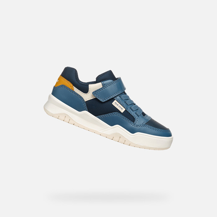 Niedrige sneakers PERTH JUNGE Avioblau/Marineblau | GEOX