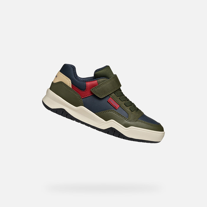 Low top sneakers PERTH BOY Military/Navy | GEOX