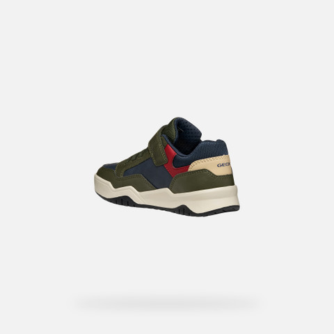 Low top sneakers PERTH BOY Military/Navy - image number 3 | GEOX