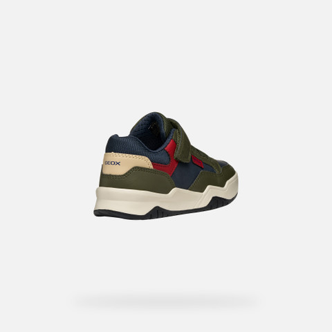 Low top sneakers PERTH BOY Military/Navy - image number 4 | GEOX