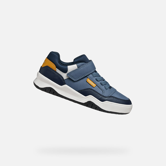 Low top sneakers PERTH BOY Avio/Grey | GEOX