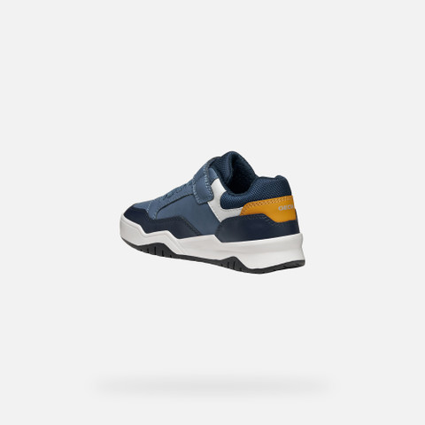 Low top sneakers PERTH BOY Avio/Gray - image number 3 | GEOX