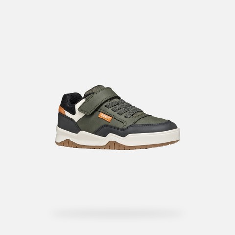 Niedrige Sneakers PERTH JUNGE Milit&auml;rgr&uuml;n - image number 2 | GEOX
