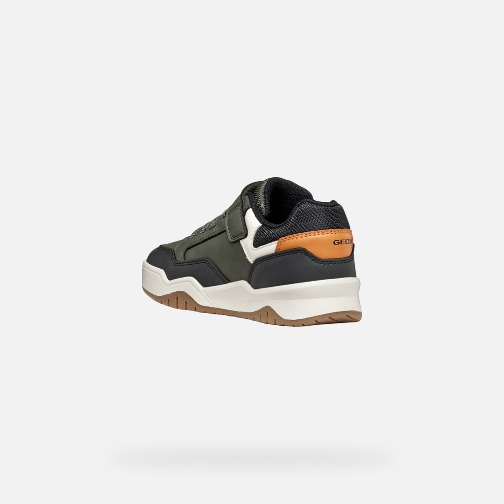 Niedrige Sneakers PERTH JUNGE Milit&auml;rgr&uuml;n - image number 3 | GEOX