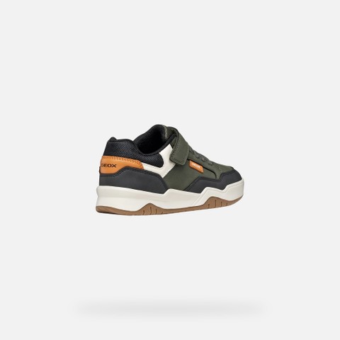 Niedrige Sneakers PERTH JUNGE Milit&auml;rgr&uuml;n - image number 4 | GEOX