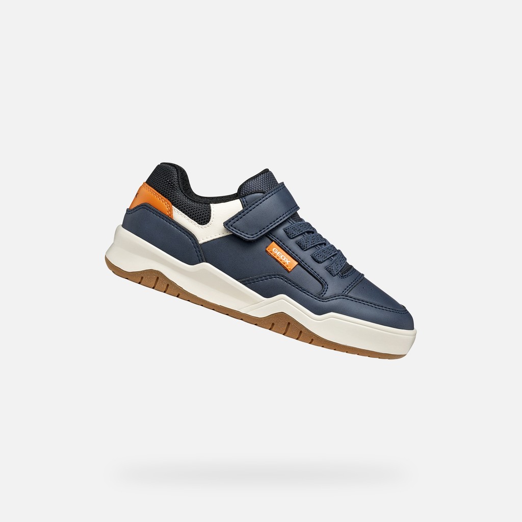 Low top sneakers PERTH BOY Navy - image number 0 | GEOX