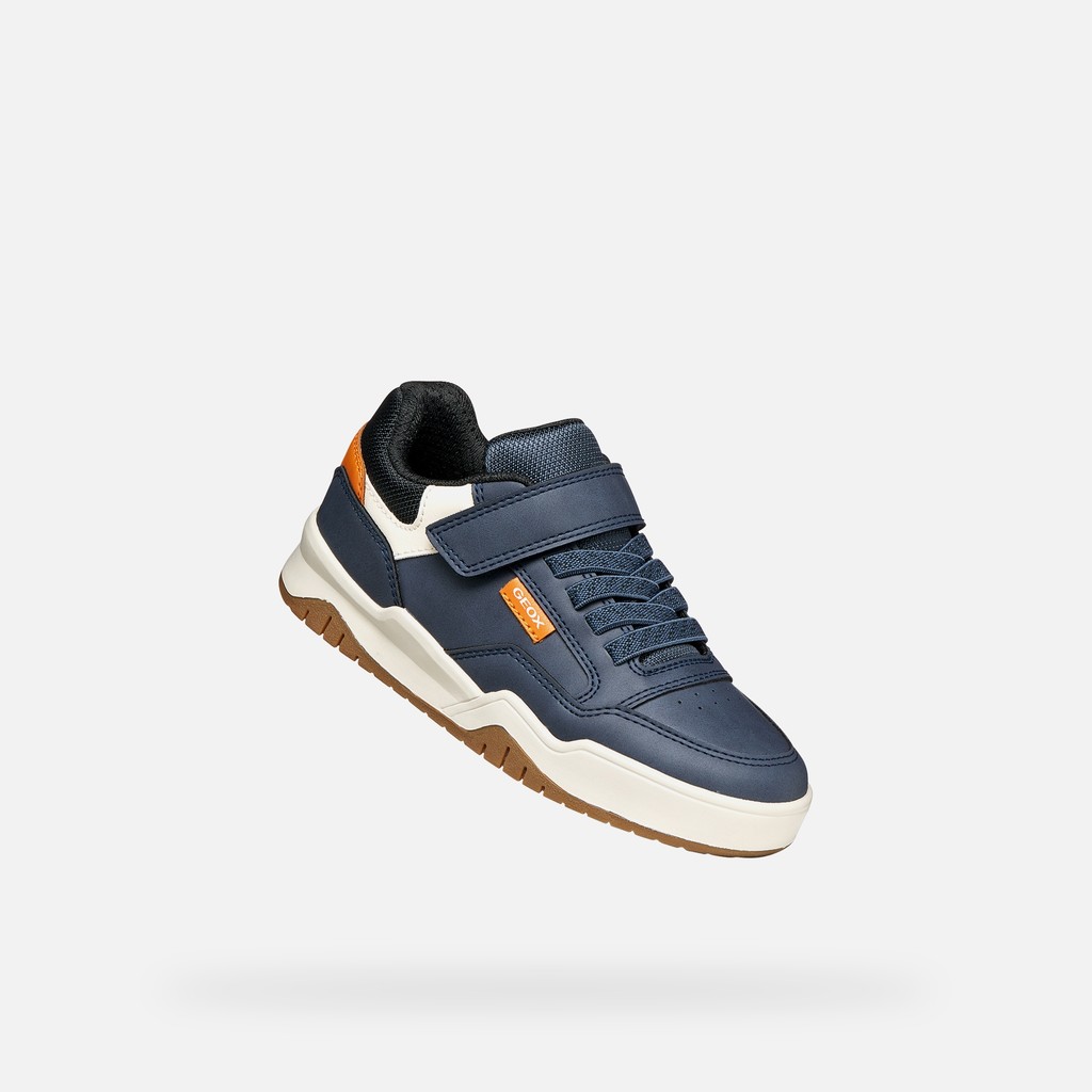 Low top sneakers PERTH BOY Navy - image number 4 | GEOX