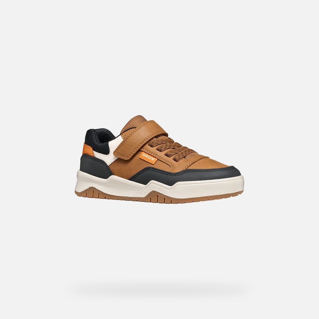 Niedrige Sneakers PERTH JUNGE Hellbraun - image number 2 | GEOX