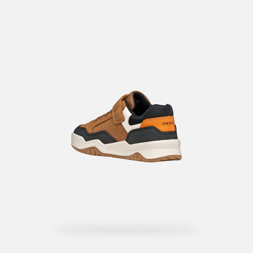 Niedrige Sneakers PERTH JUNGE Hellbraun - image number 3 | GEOX