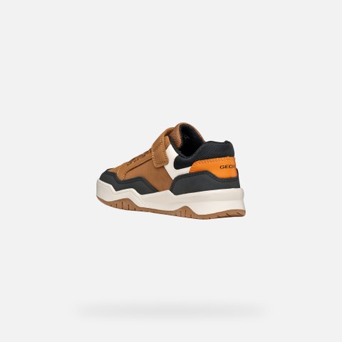 Niedrige Sneakers PERTH JUNGE Hellbraun - image number 3 | GEOX
