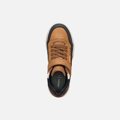 Niedrige Sneakers PERTH JUNGE Hellbraun - image number 5 | GEOX