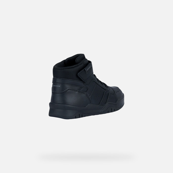 Geox® PERTH F: High Top Sneakers black Junior Boy | Geox®