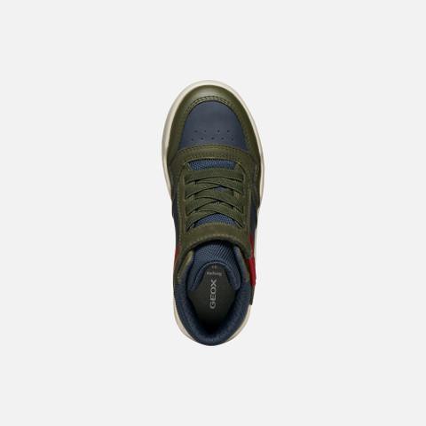High top sneakers PERTH BOY Military/Navy - image number 5 | GEOX