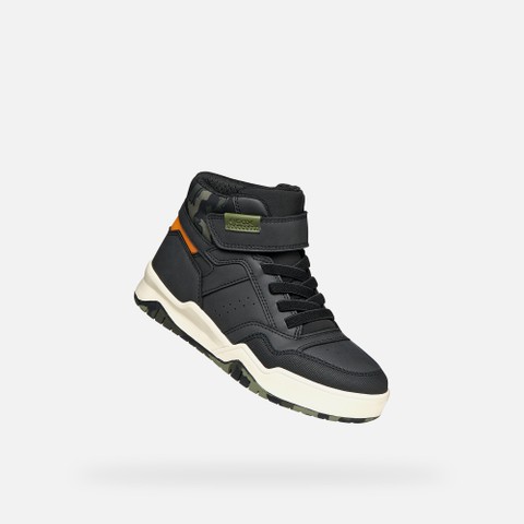 Zapatillas con velcro PERTH NI&Ntilde;O Negro/Camuflaje - image number 5 | GEOX