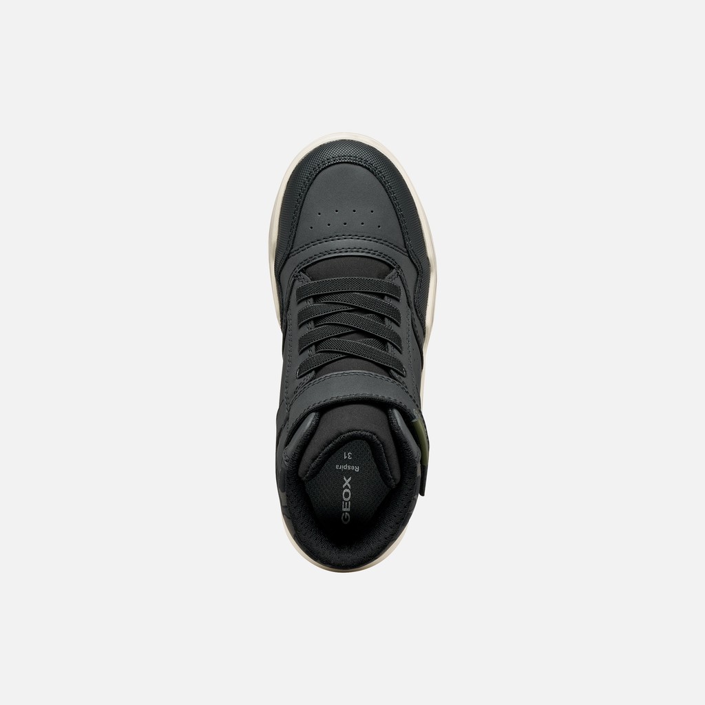 Zapatillas con velcro PERTH NI&Ntilde;O Negro/Camuflaje - image number 6 | GEOX
