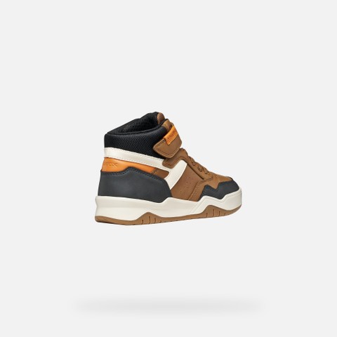 Velcro shoes PERTH BOY Light Brown - image number 4 | GEOX