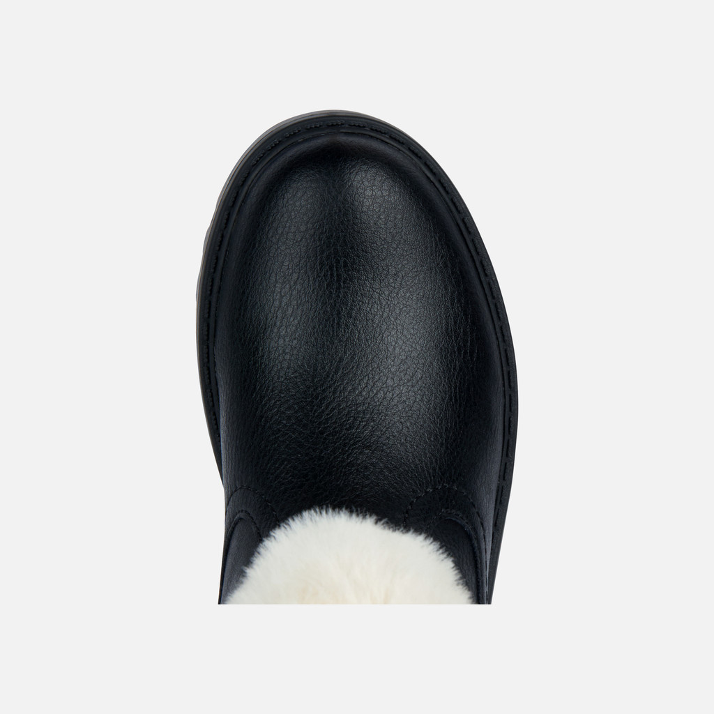 Waterproof ankle boots CASEY ABX GIRL Black - image number 6 | GEOX