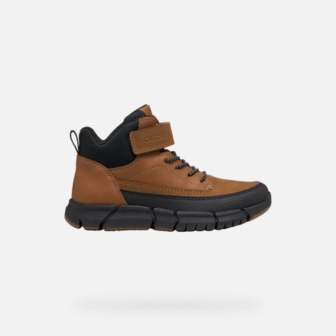 Ankle boots FLEXYPER BOY Brown - image number 1 | GEOX