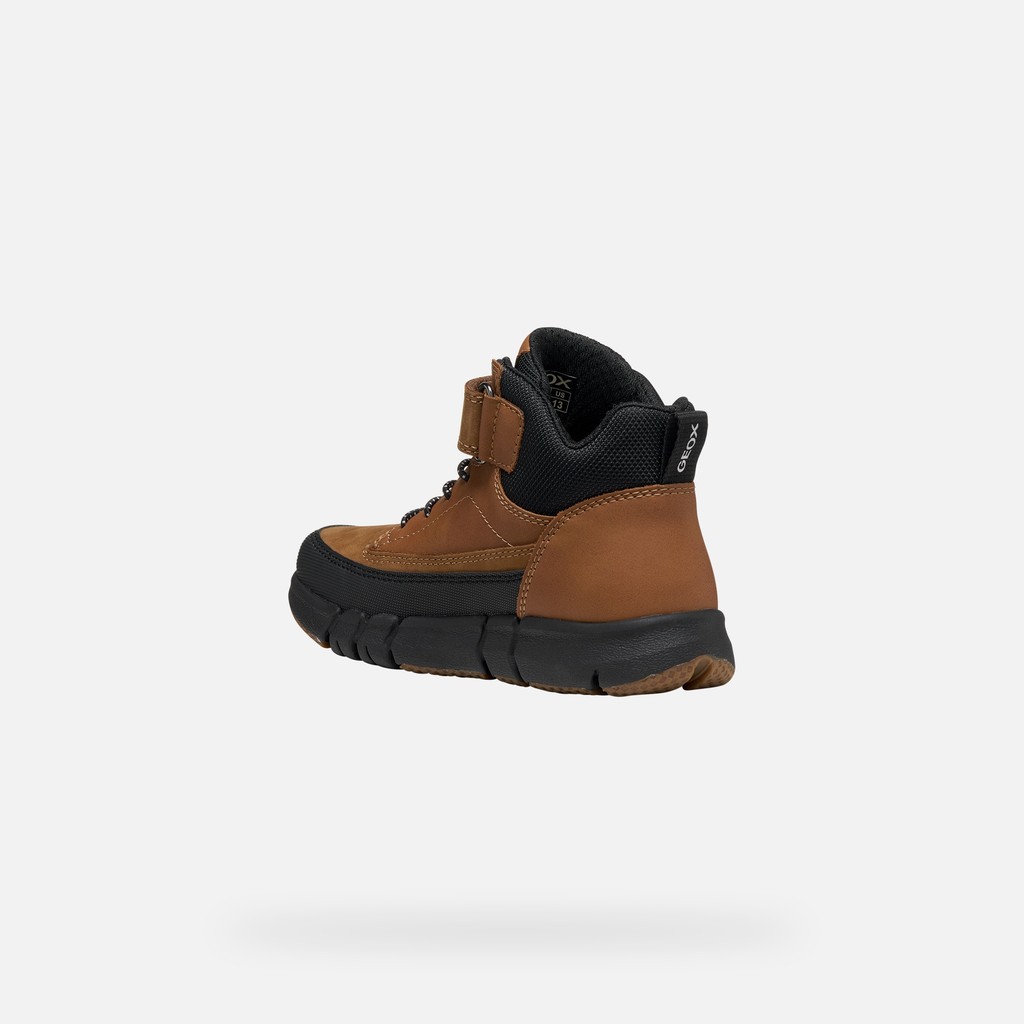 Ankle boots FLEXYPER BOY Brown - image number 3 | GEOX