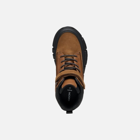 Ankle boots FLEXYPER BOY Brown - image number 5 | GEOX