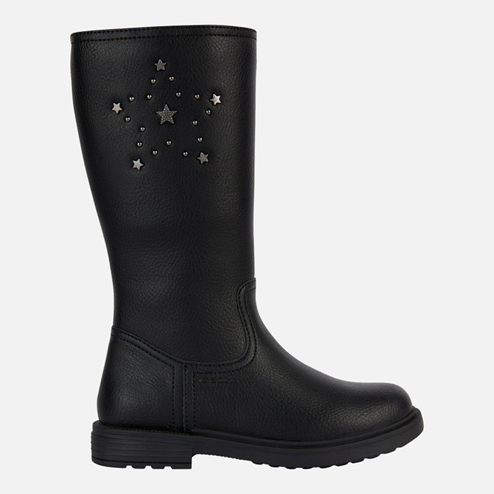 Leather boots ECLAIR GIRL Black | GEOX