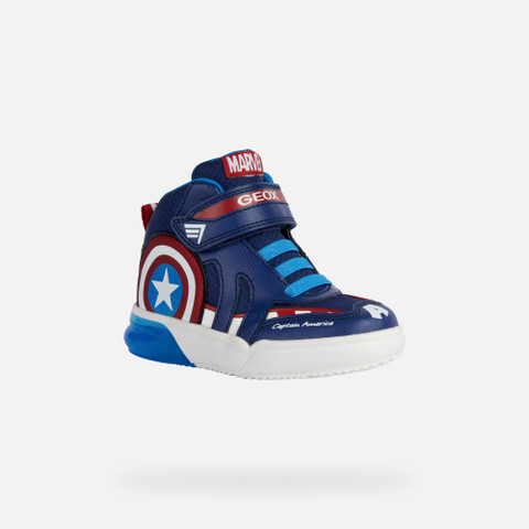 Avengers GRAYJAY JUNIOR Navy/Red - image number 2 | GEOX