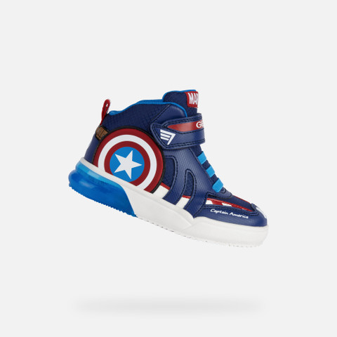 Avengers GRAYJAY JUNIOR Navy/Red - image number 0 | GEOX