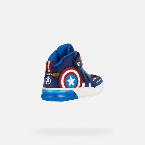 Avengers GRAYJAY JUNIOR Navy/Red - image number 5 | GEOX