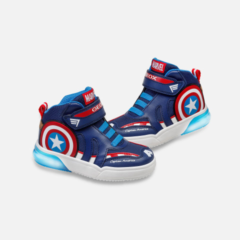 Avengers GRAYJAY JUNIOR Navy/Red - image number 9 | GEOX