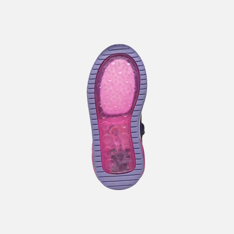 High top sneakers INEK GIRL Violet/Fuchsia - image number 6 | GEOX