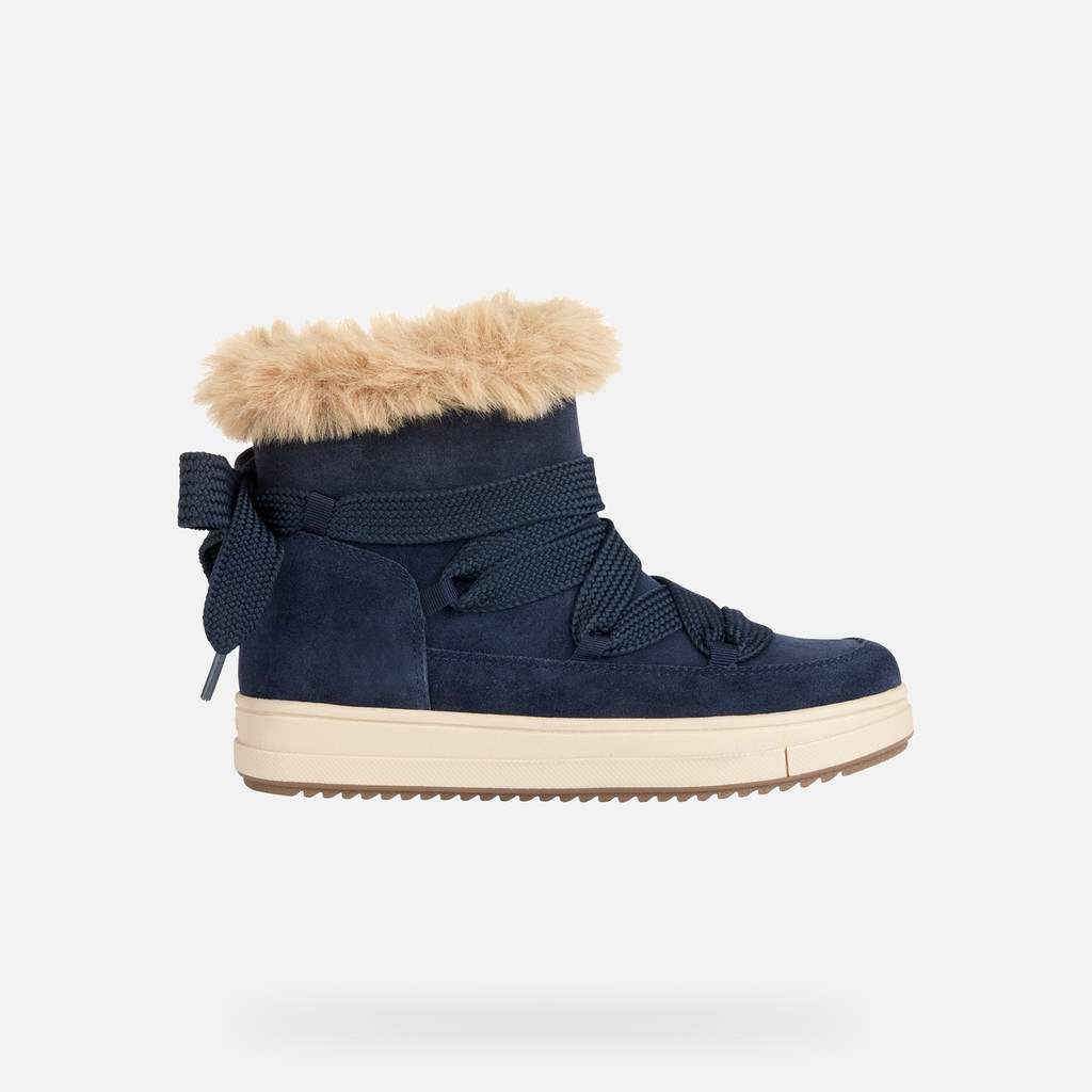 waterproof boots REBECCA GIRL Dark Navy - image number 1 | GEOX