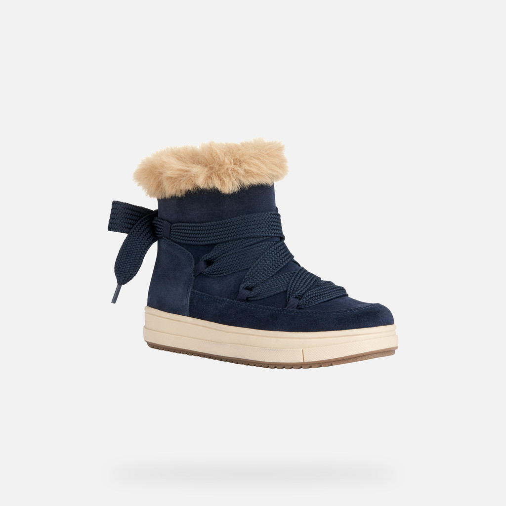 waterproof boots REBECCA GIRL Dark Navy - image number 2 | GEOX