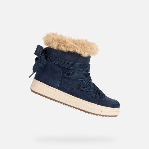 waterproof boots REBECCA GIRL Dark Navy - image number 0 | GEOX