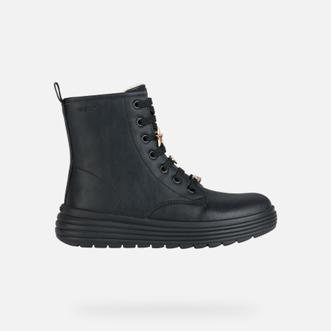 combat boots PHAOLAE GIRL Black - image number 1 | GEOX