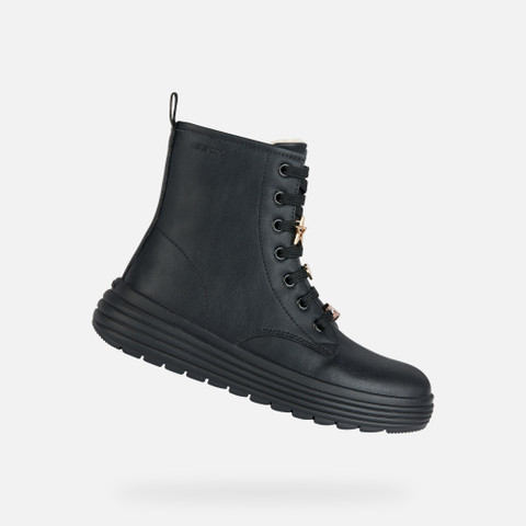 combat boots PHAOLAE GIRL Black - image number 0 | GEOX