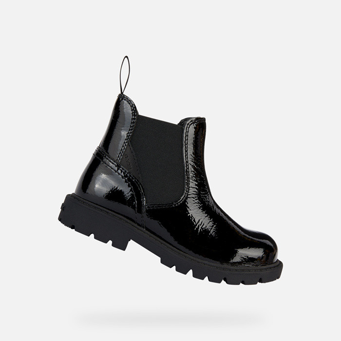ANKLE BOOTS GIRL SHAYLAX JUNIOR - BLACK