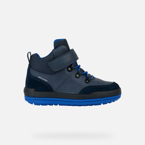 waterproof boots CHARZ ABX BOY Navy/Royal - image number 1 | GEOX