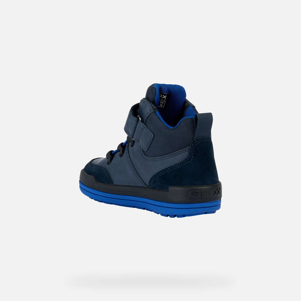 waterproof boots CHARZ ABX BOY Navy/Royal - image number 3 | GEOX