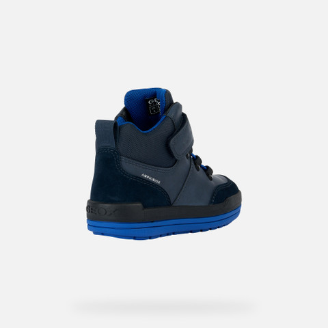 waterproof boots CHARZ ABX BOY Navy/Royal - image number 4 | GEOX