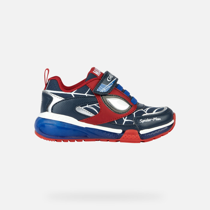 royal | blue Spider-Man Sneakers Geox® Kids Geox® BAYONYC:
