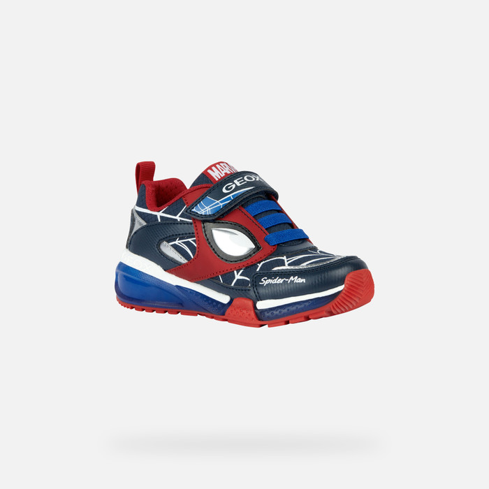 Geox® BAYONYC: Spider-Man Geox® | royal Kids blue Sneakers