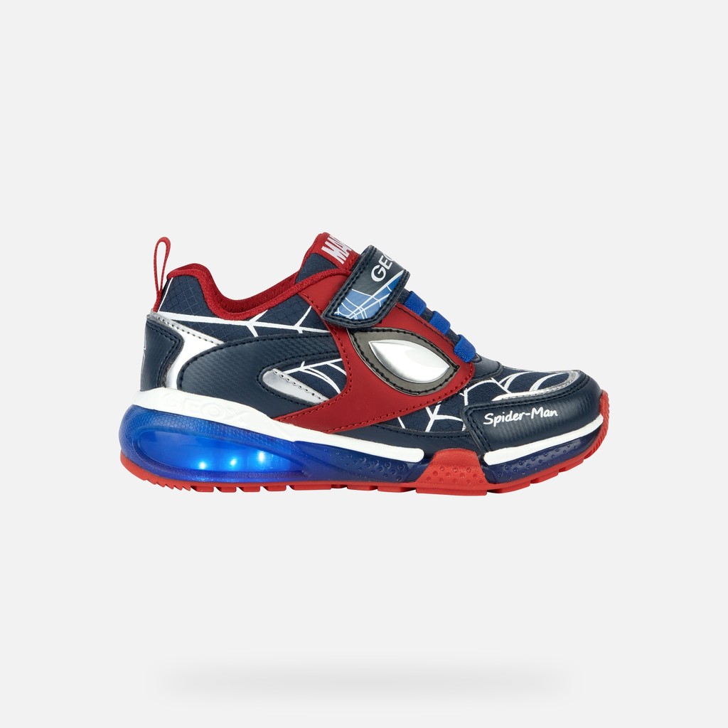 Spider-Man BAYONYC JUNIOR Royal/Red - image number 1 | GEOX