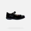 leather ballerina flats NAIMARA GIRL Black - image number 1 | GEOX