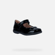 leather ballerina flats NAIMARA GIRL Black - image number 2 | GEOX