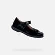 leather ballerina flats NAIMARA GIRL Black - image number 0 | GEOX