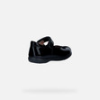 leather ballerina flats NAIMARA GIRL Black - image number 4 | GEOX