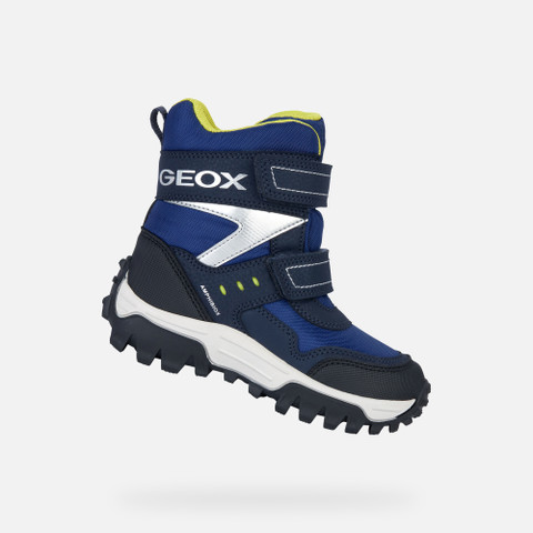 GEOX Shoes Himalaya Abx Boy Navy lime Size 35