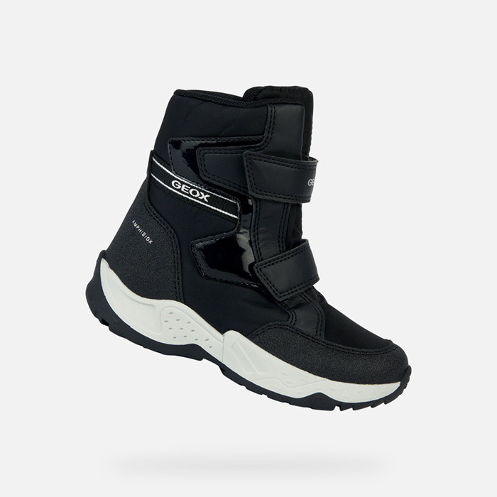 Waterproof shoes SENTIERO ABX JUNIOR Black | GEOX