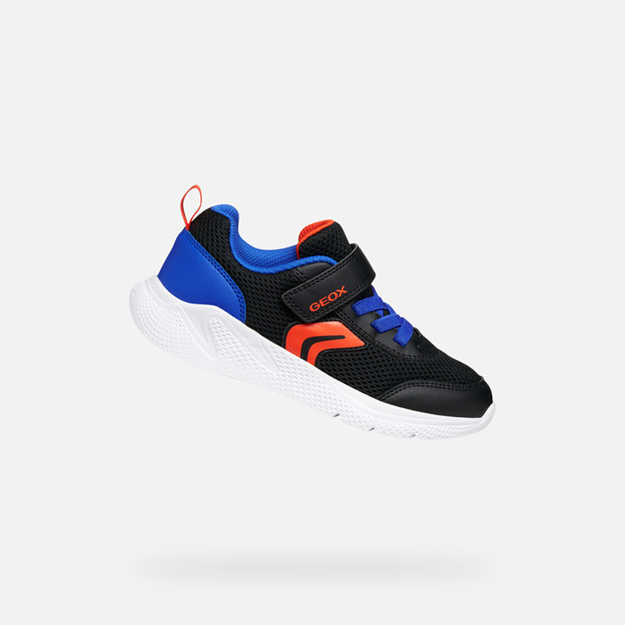 Low top sneakers SPRINTYE JUNIOR Black/Royal | GEOX