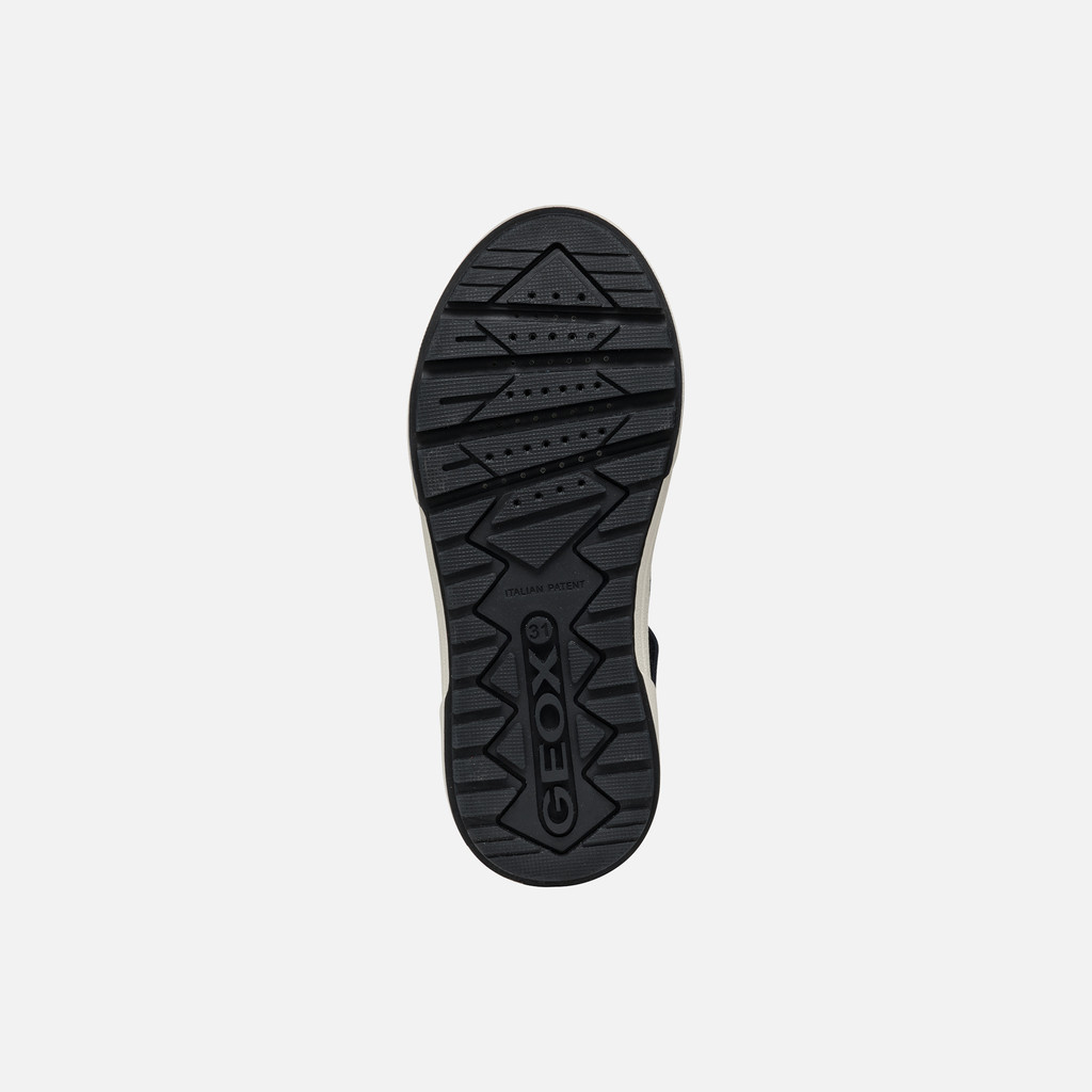 High Top Sneakers WEEMBLE BOY Navy/Red - image number 6 | GEOX